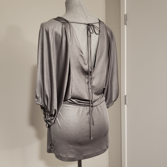 Guess Silver Mini Dress - Picture 6 of 7